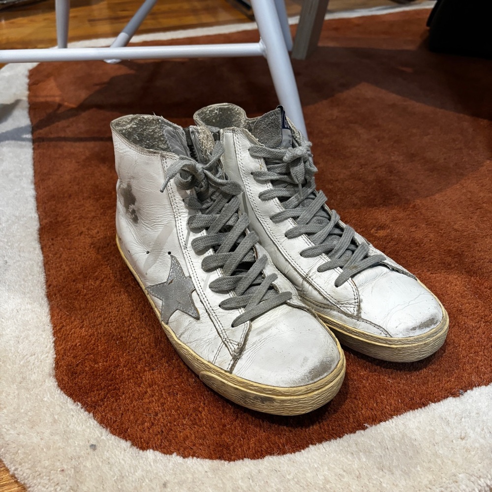 Golden Goose Francy Leather Suede High Tops 38